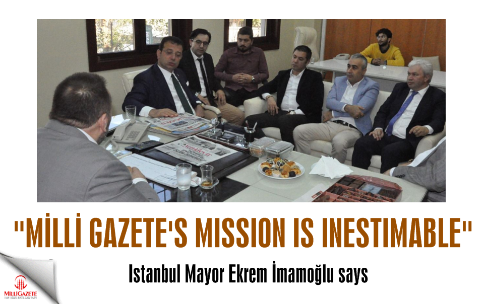 İstanbul mayor İmamoğlu: 