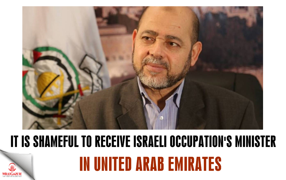 It is shameful to receive Israeli occupation’s minister in UAE