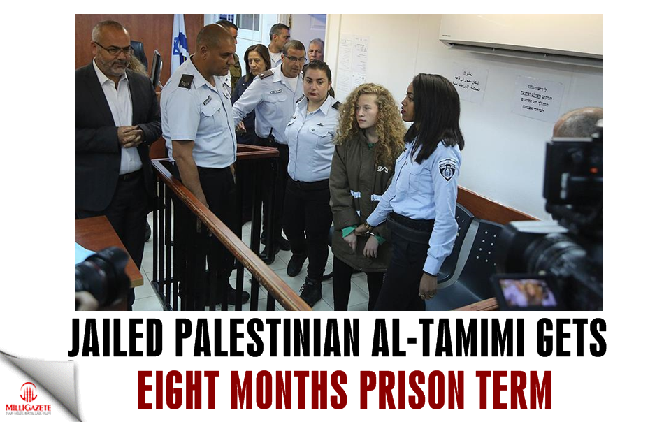 Jailed Palestine teen al-Tamimi gets eight months prison term