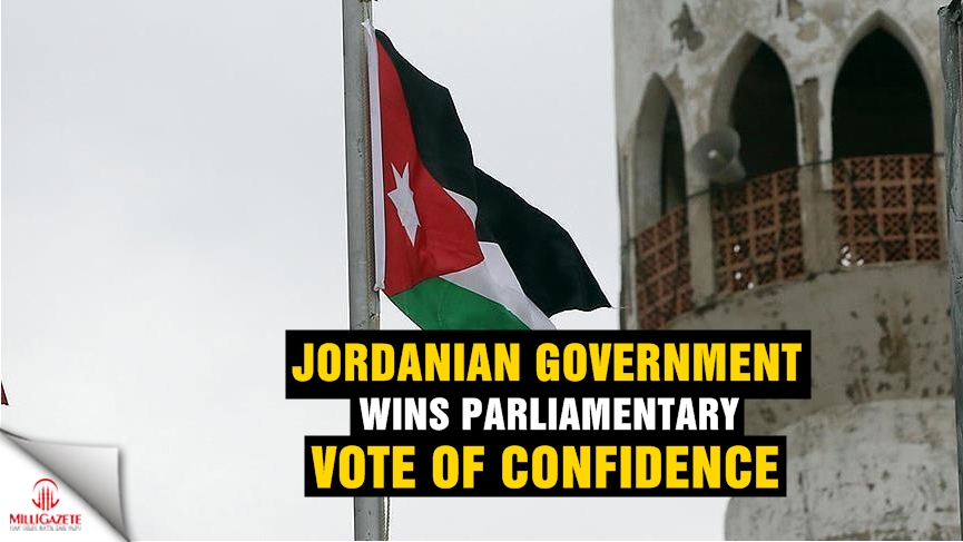 Jordanian government wins parliamentary vote of confidence