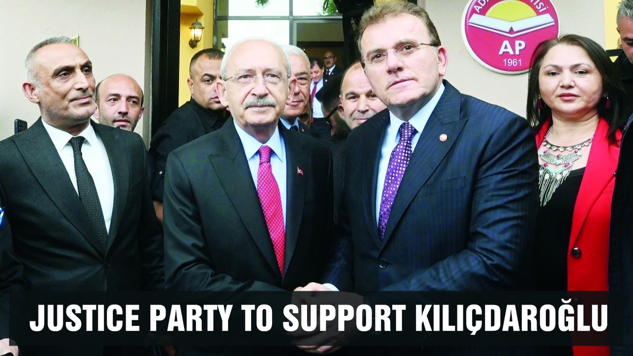 Justice Party to support Nation Alliance Presidential candidate Kemal Kılıçdaroğlu