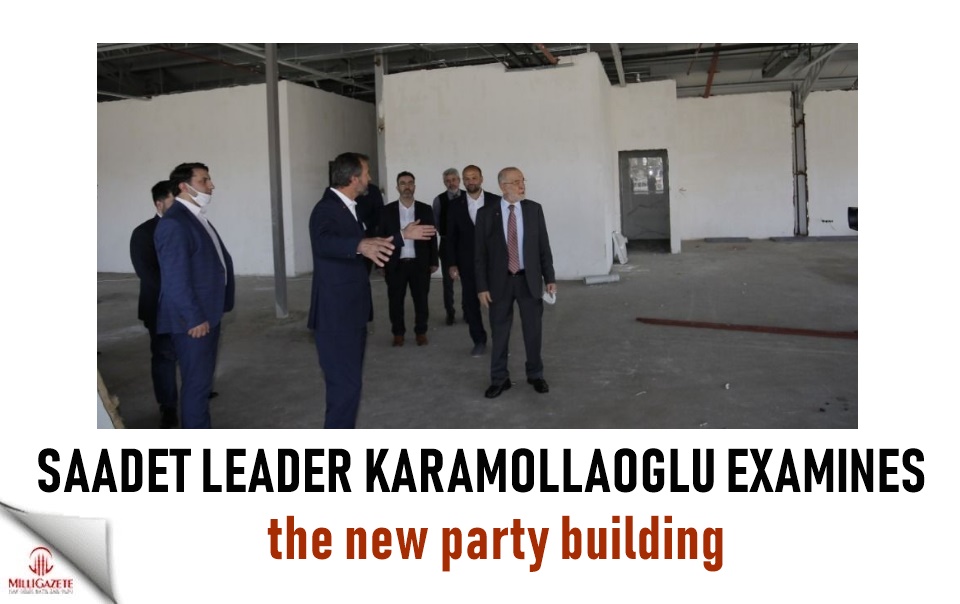 Karamollaoğlu examines the new party building