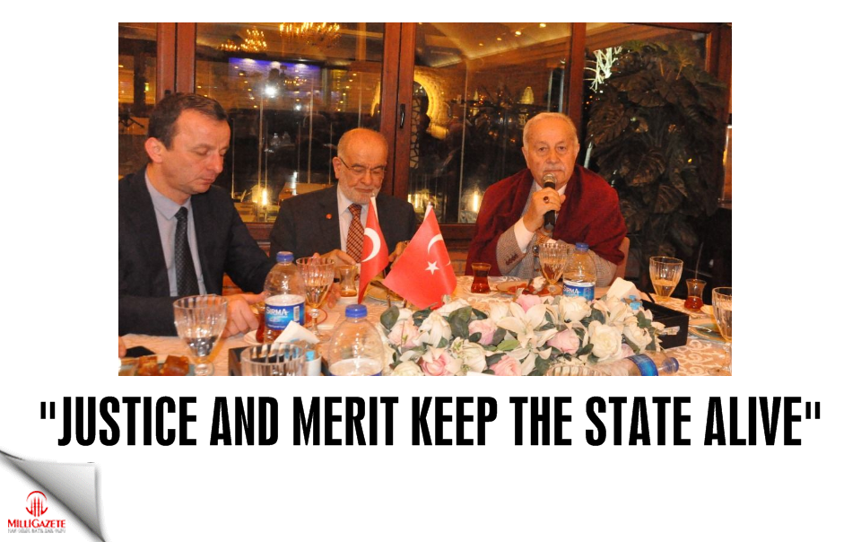 Karamollaoğlu: Justice and merit keep the state alive