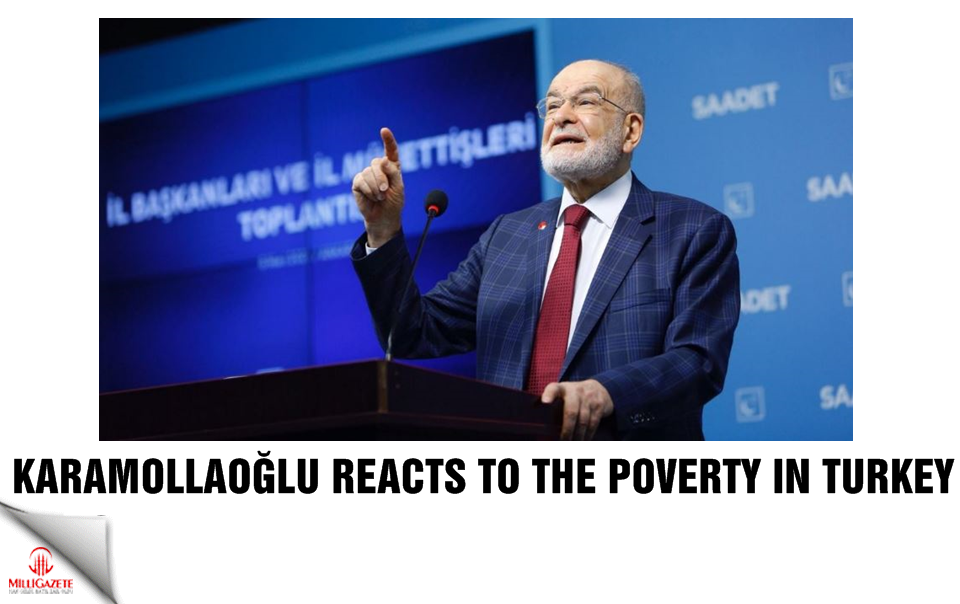 Karamollaoğlu reacts poverty in Turkey