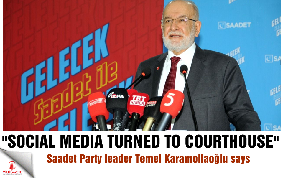 Karamollaoğlu: Social media turned to courthouse