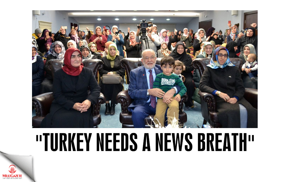 Karamollaoğlu: Turkey needs a new breath