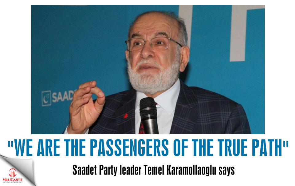 Karamollaoğlu: We are the passengers of the true path