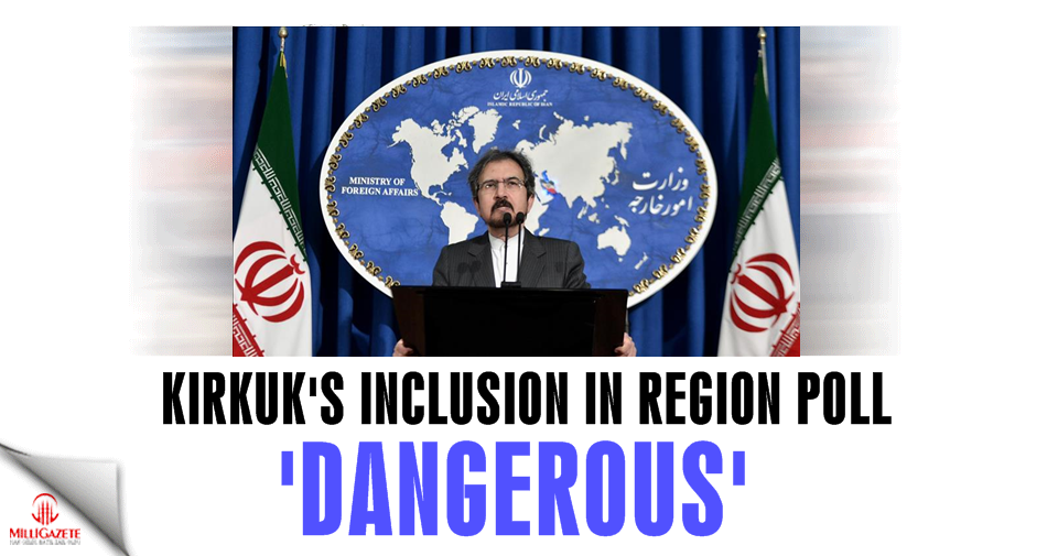 Kirkuk's inclusion in region poll ‘dangerous’: Iran