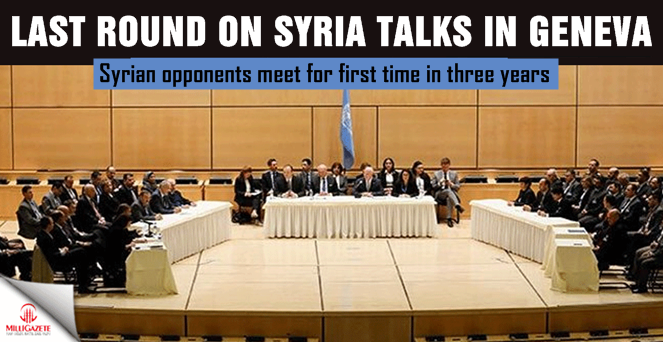 Last round on Syria talks in Geneva