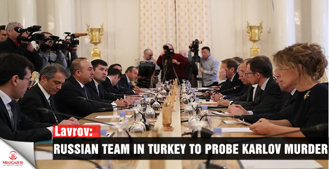 Lavrov: Russian team in Turkey to probe Karlov murder