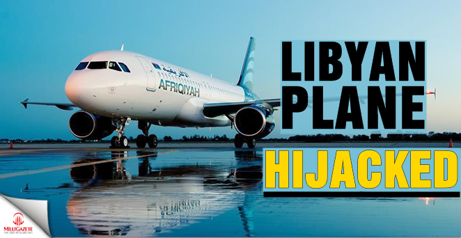 Libyan plane hijacked