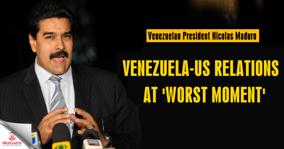Maduro: Venezuela-US relations at ‘worst moment’
