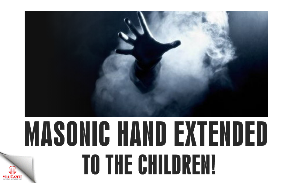 Masonic hand extended to the children!