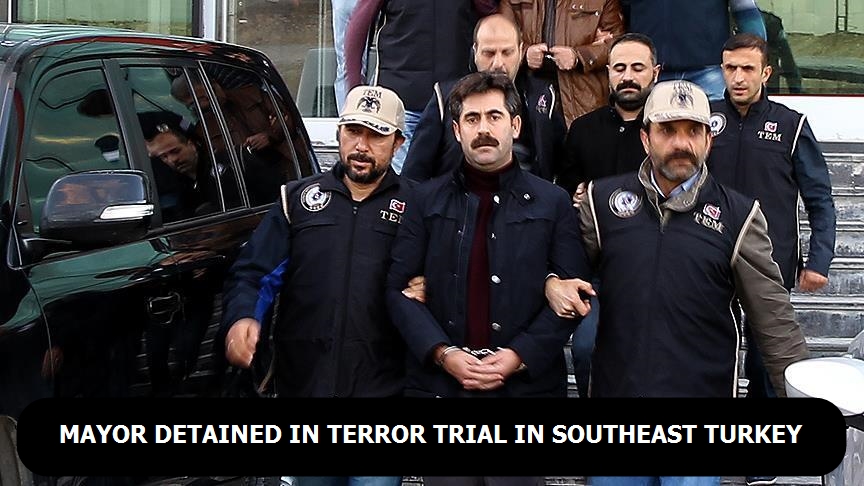 Mayor detained in terror trial in southeast Turkey
