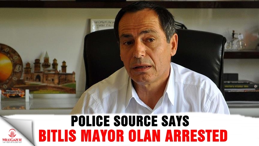 Mayor of Bitlis arrested over terror probe