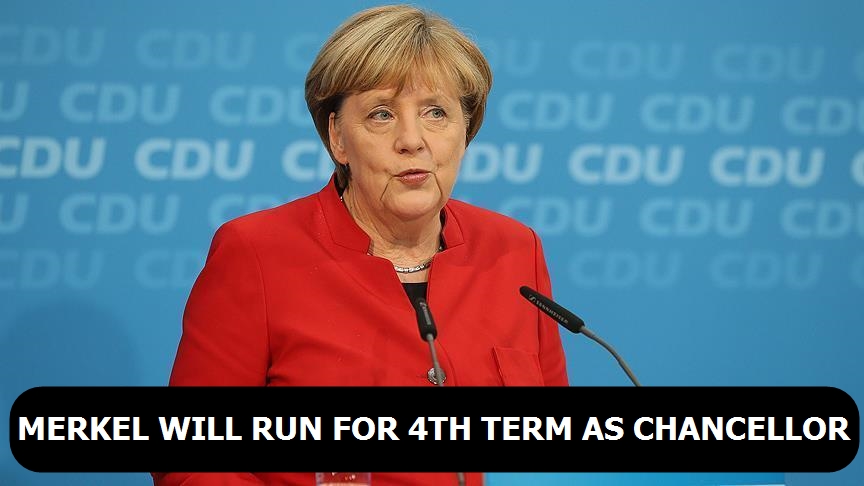Merkel will run for 4th term as chancellor