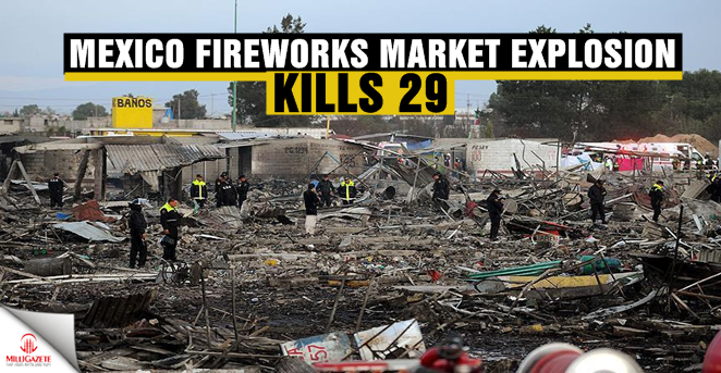Mexico fireworks market explosion kills 29