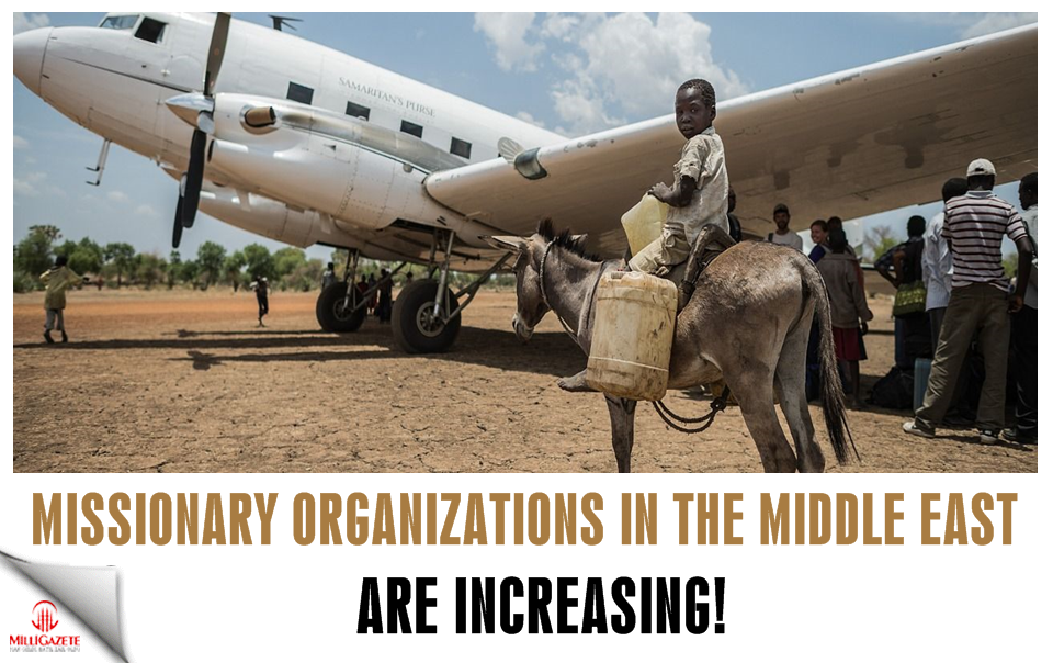 Missionary organizations in the Middle East are increasing!