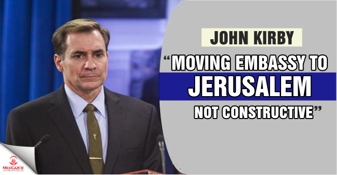 Moving embassy to Jerusalem 'not constructive'