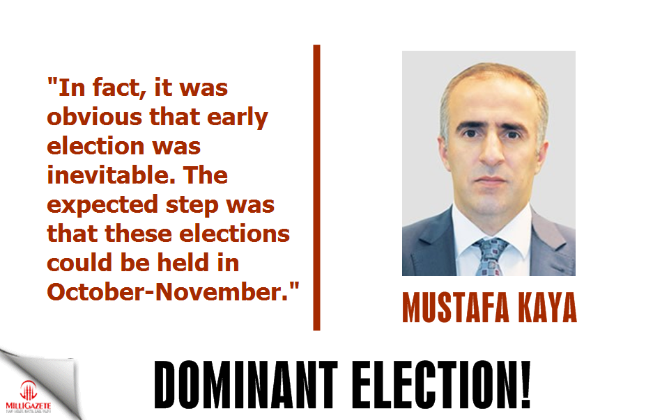 Mustafa Kaya: 'Dominant election'