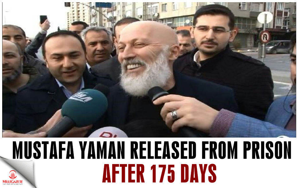 Mustafa Yaman released from prison after 175 days 
