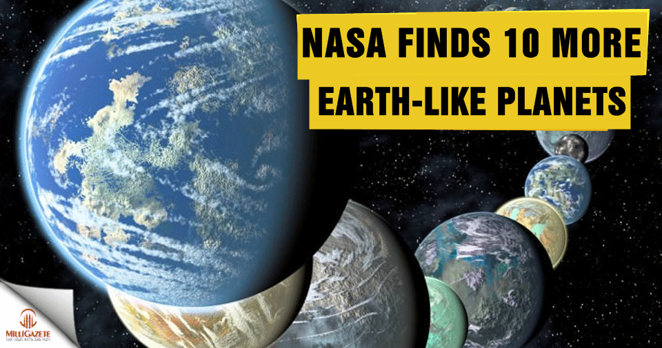 NASA finds 10 more Earth-like planets