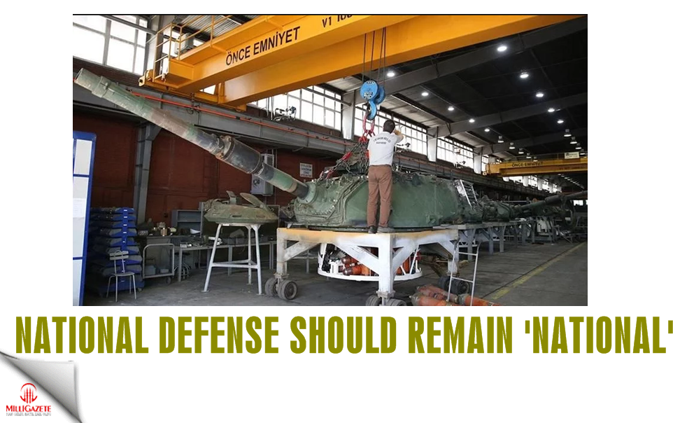 National defense should remain 'national'
