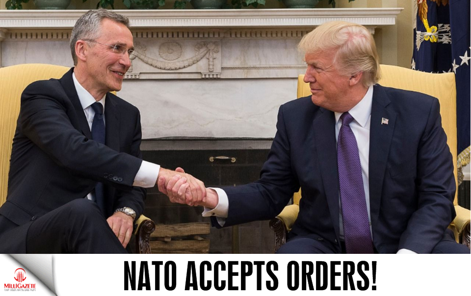 NATO accepts orders!