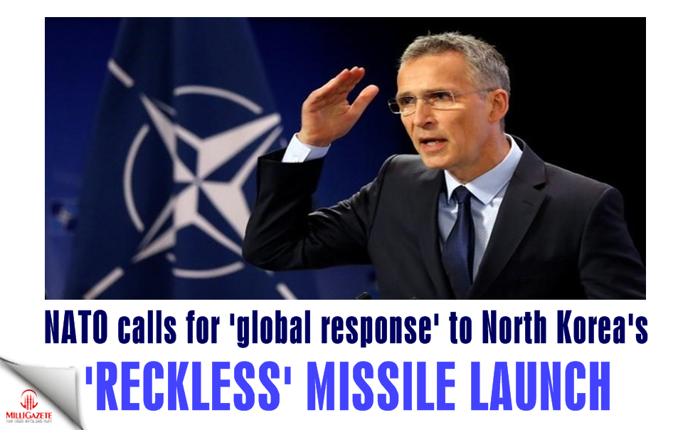 NATO calls for 'global response' to North Korea's 'reckless' missile launch
