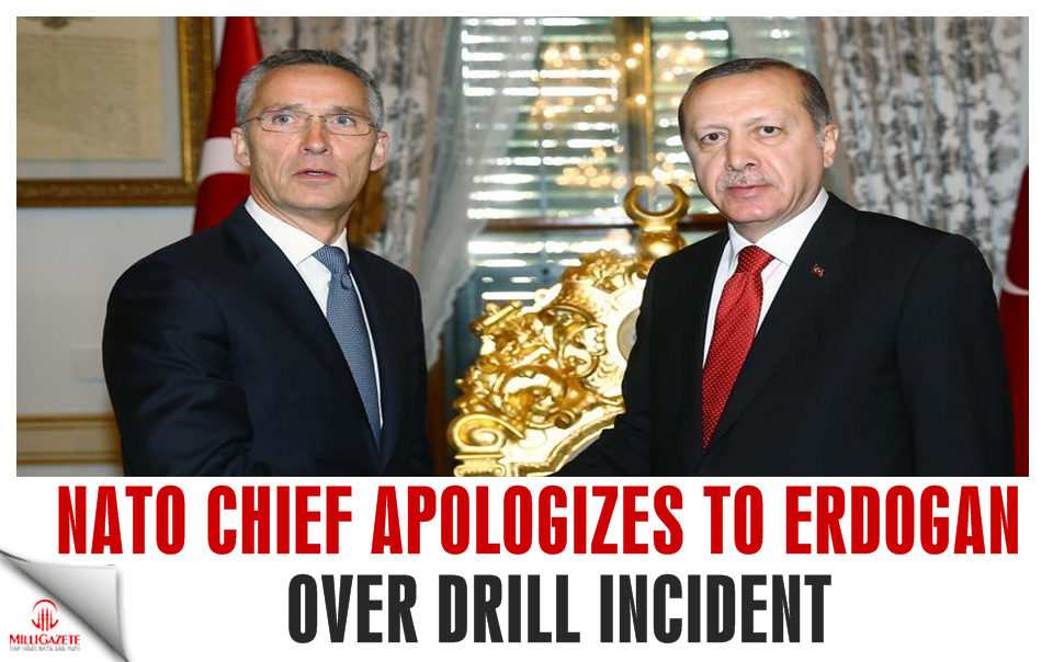 NATO chief apologizes to Erdogan over drill incident