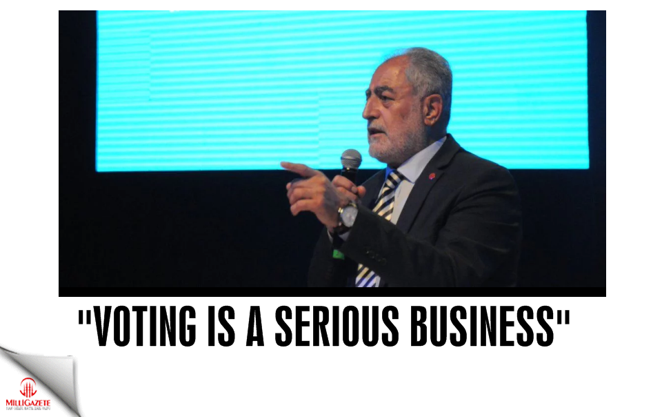 Necdet Gökçınar: Voting is a serious business