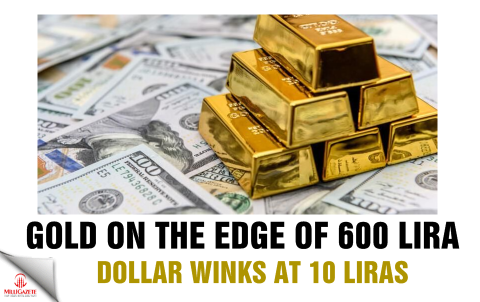 New records coming every day! Gold on the edge of 600 lira, dollar on the edge of 10 lira