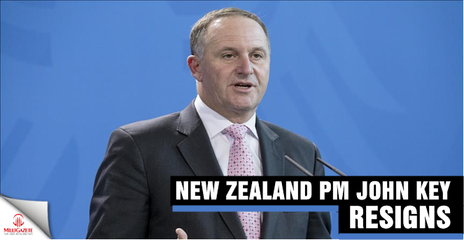New Zealand PM John Key resigns