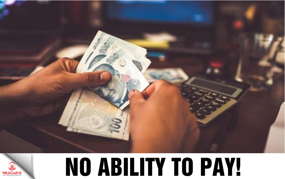 No ability to pay!