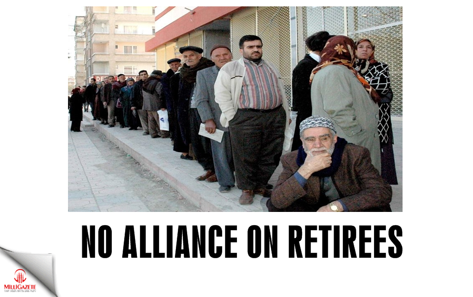 No alliance on retirees