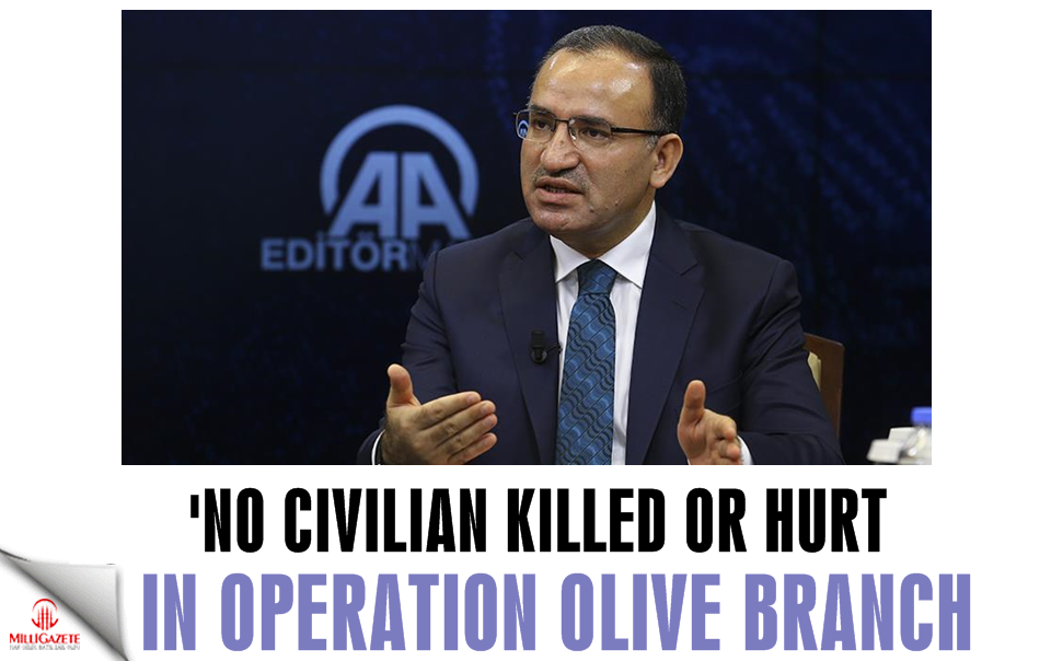 'No civilian killed or hurt in Operation Olive Branch'