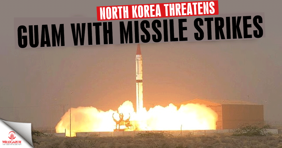 North Korea threatens Guam with missile strikes