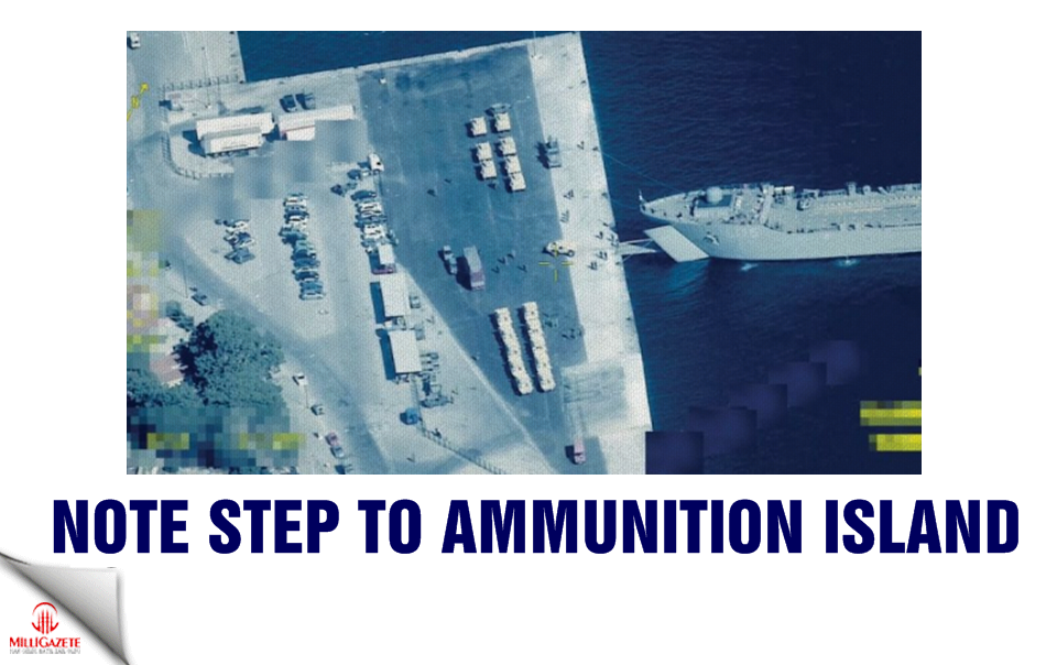 Note step to ammunition island