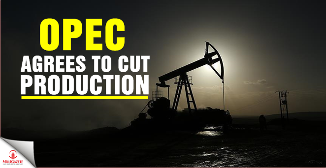 OPEC agrees to cut production