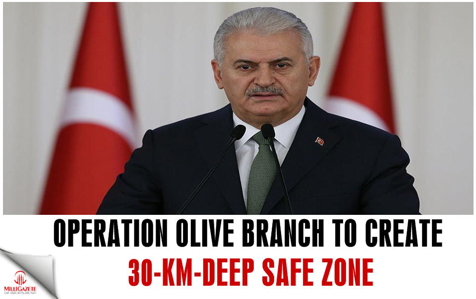 'Operation Olive Branch to create 30-km-deep safe zone'