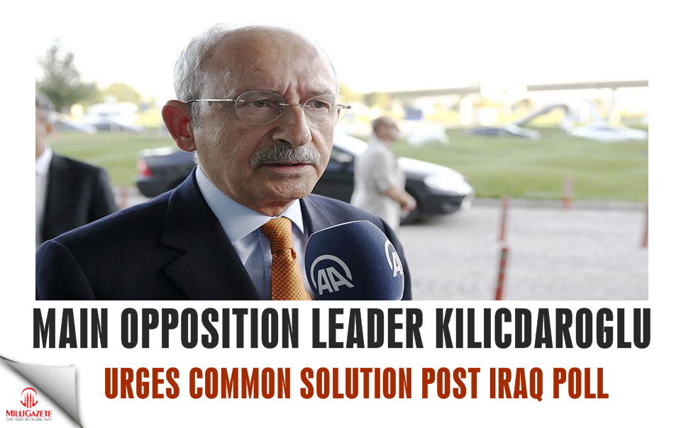 Opposition leader urges common solution post Iraq poll