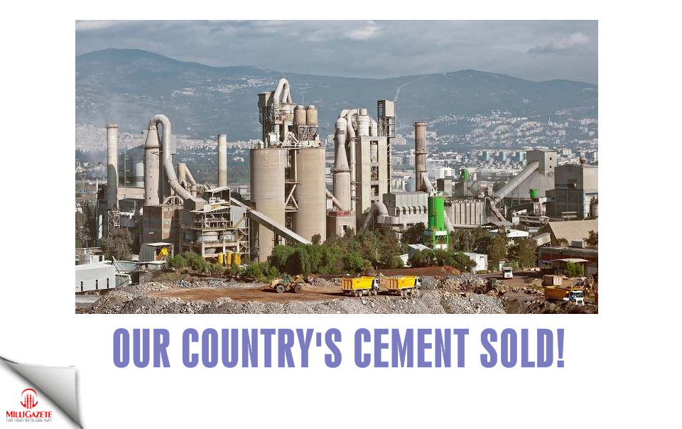 Our country's cement sold!
