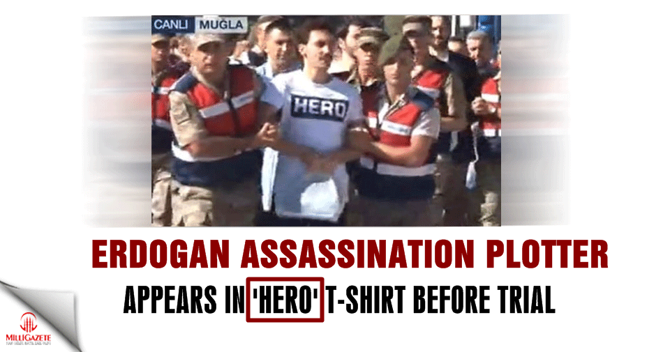 Outrage as smiling Erdoğan assassination plotter appears in ‘hero’ T-shirt before trial
