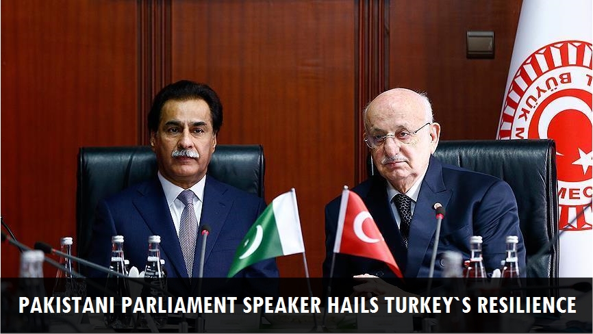 Pakistani parliament speaker hails Turkey's resilience