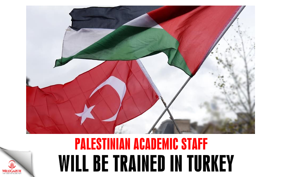 Palestinian academic staff will be trained in Turkey