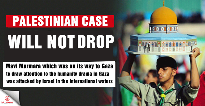 Palestinian case will not drop