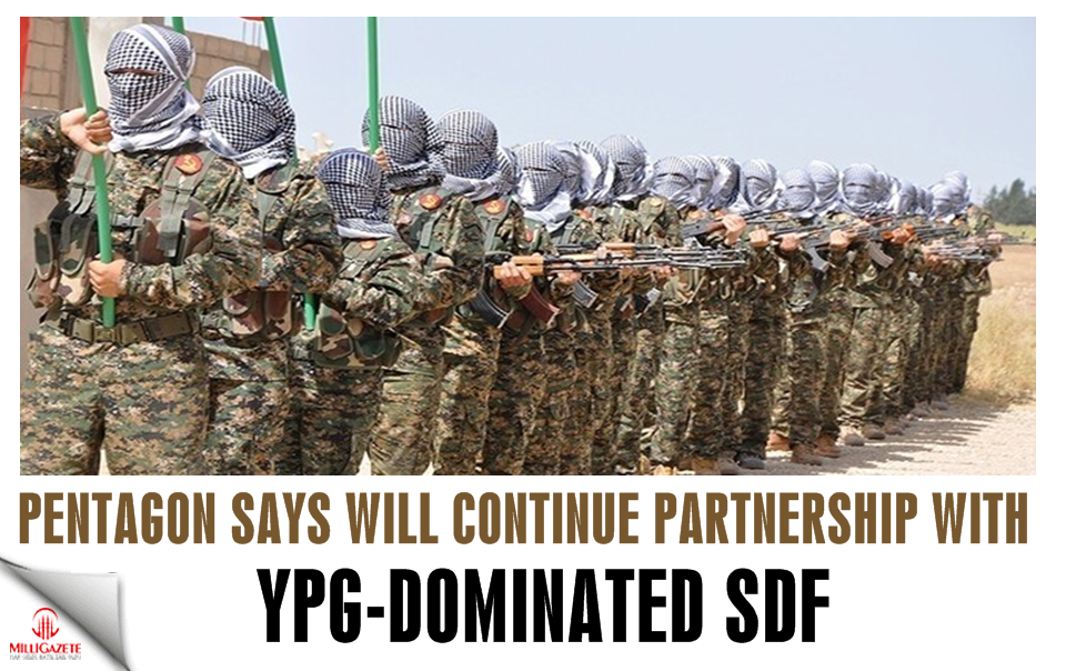 Pentagon says will continue partnership with YPG-dominated SDF despite Trump promise