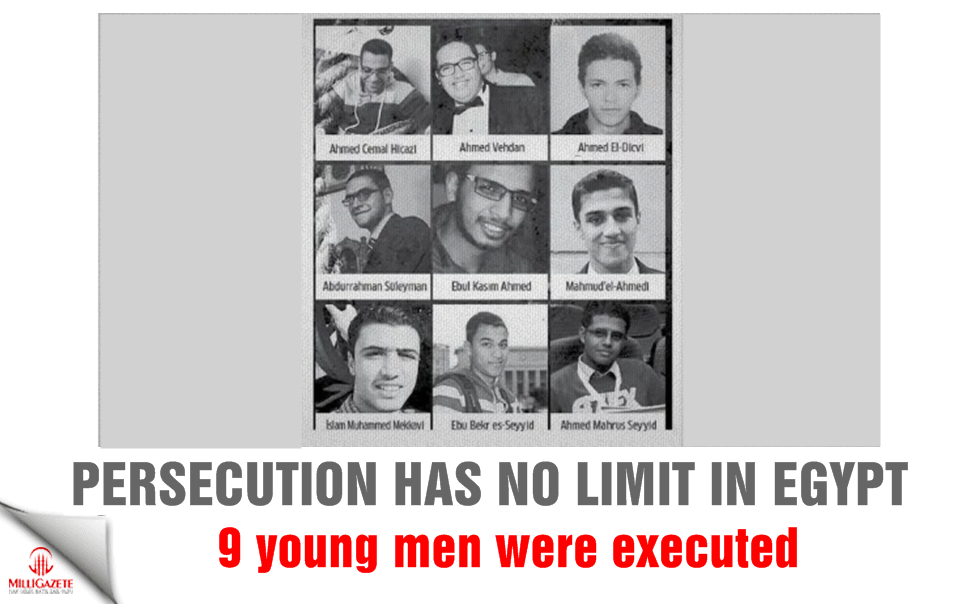 Persecution has no limit in Egypt: 9 young men were executed!
