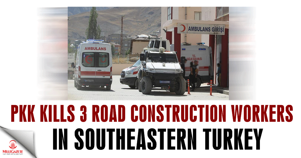 PKK kills 3 road construction workers in SE Turkey
