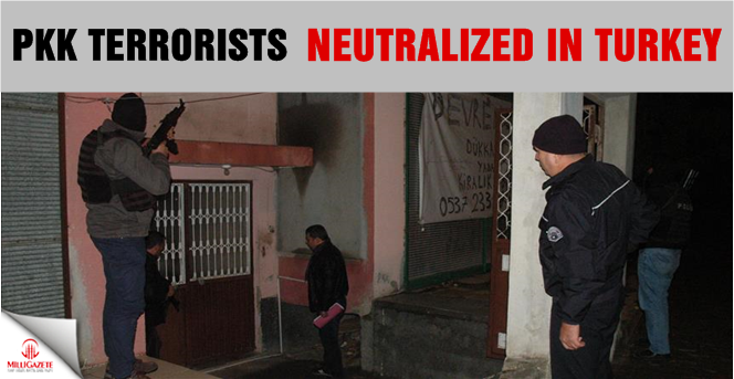 PKK terrorists neutralized in Turkey